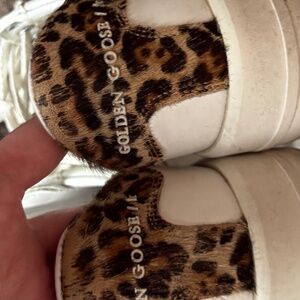 Golden Goose Purestar Leopard Sneakers